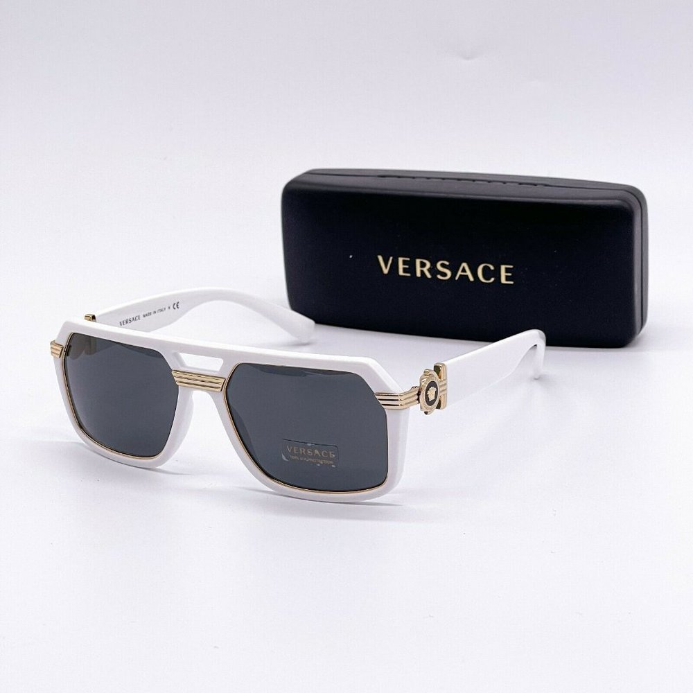 Sale! Versace White 58mm Unisex Sunglasses